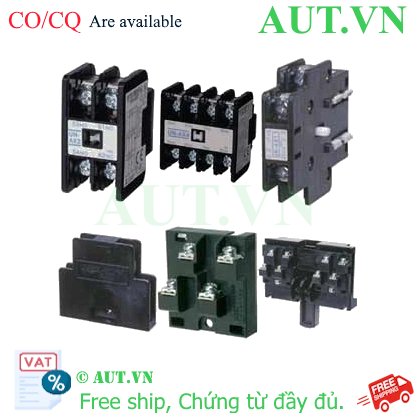 Khối tiếp điểm phụ Mitsubishi UN-AX4 2A2B - 2NO+2NC Chính Hãng