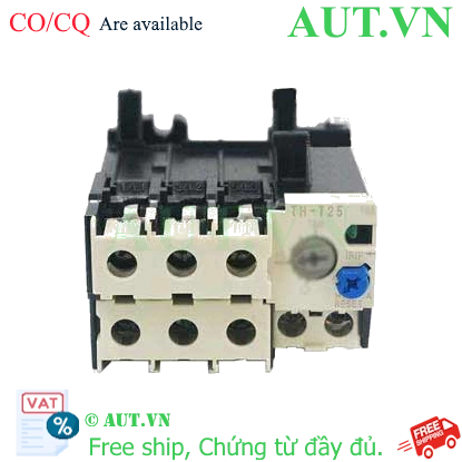 Rơ le nhiệt Mitsubishi TH-T25 11A (9-13A) - Bảo vệ động cơ chính hãng AUT VN