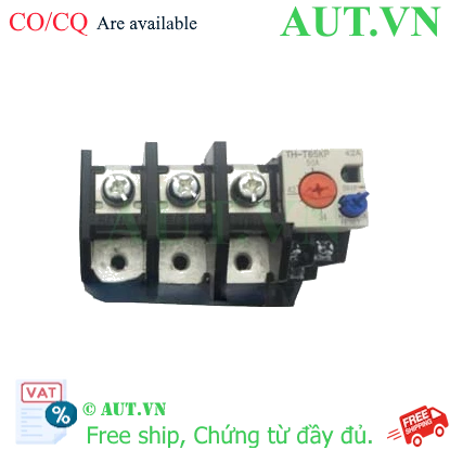 Rơ le nhiệt Mitsubishi TH-T65KP 42A (34-50A) - Chính hãng, Bảo vệ quá tải tối ưu