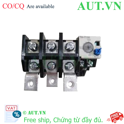 Rơ le nhiệt Mitsubishi TH-T100 82A (65-100A) - Bảo vệ động cơ nhạy bén, Độ bền Nhật Bản, Chính hãng AUT VN