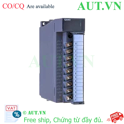 PLC Mitsubishi QX40 - Mô-đun Ngõ Vào Số 16 Điểm Chính Hãng