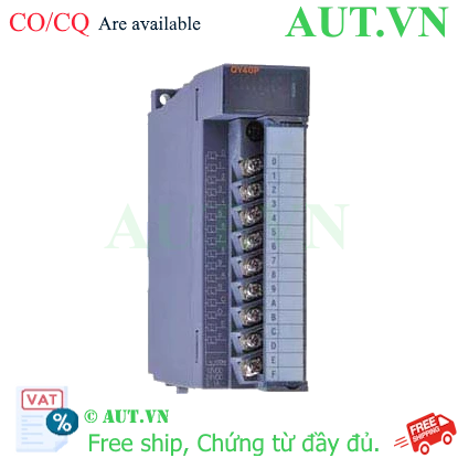 Module Đầu Ra PLC Mitsubishi QY40P | 16 Điểm Transistor Chính Hãng AUT VN