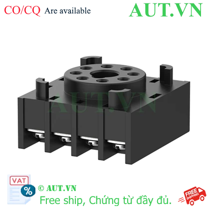 Đế Cắm Relay Autonics PG-08 Chính Hãng - Đế 8 Chân Tròn Cao Cấp