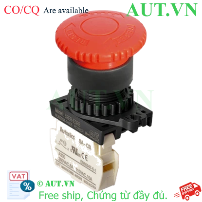 Nút nhấn khẩn cấp Autonics S2ER-E3RBM (D40mm) chính hãng