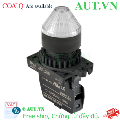 Công tắc nút nhấn Autonics L2RR-L2WLM
