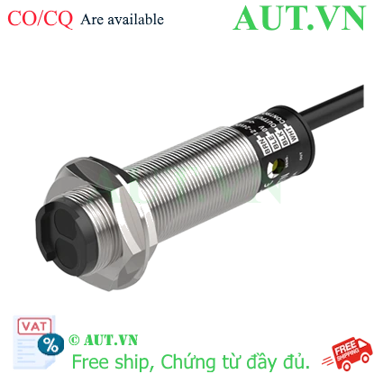 Cảm biến quang điện Autonics BR200-DDTN-P (Phản xạ khuếch tán, M18, PNP)