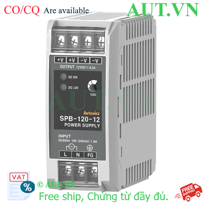 Bộ Nguồn Xung Autonics SPB-120-12 | 12V 8A 96W Chính Hãng - AUT VN