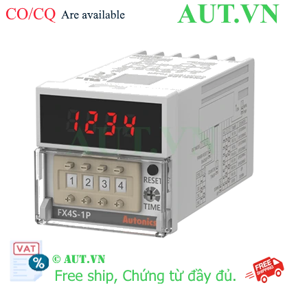 Bộ đếm/Định thời Autonics FX4S-1P4 (4 số, 100-240VAC)
