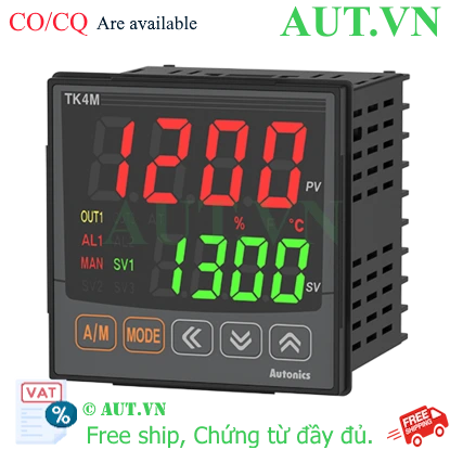Đồng hồ nhiệt Autonics TK4M-T4RN - Bộ điều khiển nhiệt độ PID cao cấp