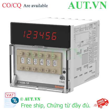 Bộ đếm Autonics FX6M-1P4 (6 chữ số, 1 ngõ ra preset)