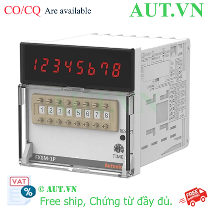 Bộ Đếm/Định Thời Autonics FX8M-1P4 (8 Số, Đa Chức Năng) | AUT VN Chính Hãng