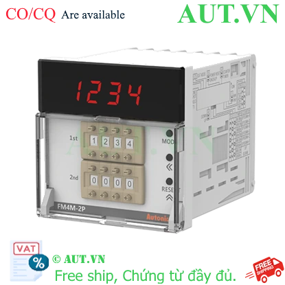 Bộ Đếm Autonics FM4M-2P4 (4 Số, 2 Giá Trị Cài Đặt) - Chính Hãng AUT VN