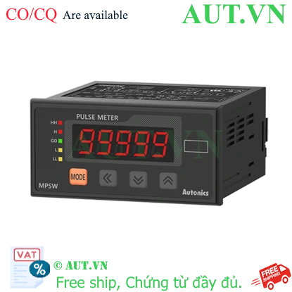 Đồng hồ đo đa năng Autonics MP5W-4A - Hiển thị 5 chữ số, 16 chế độ đo