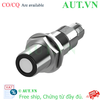 Cảm biến siêu âm Autonics UTRCM18-1300: Đo 1300mm, Vỏ SUS316L, Chuẩn IP69K