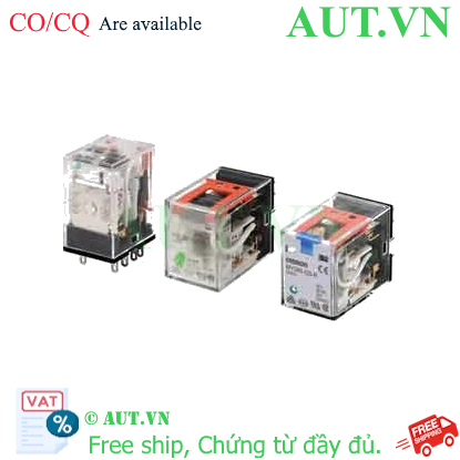 Rơ Le Trung Gian Omron MY2N-GS-R DC24 | 8 Chân Dẹt, 7A, Chống Mài Mòn GS - AUT VN
