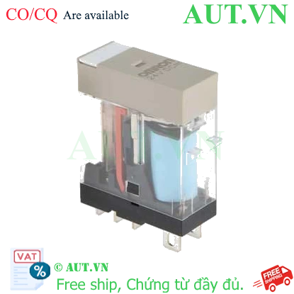 Rơ le trung gian Omron G2R-1-S DC24V - 10A 5 Chân Chính Hãng