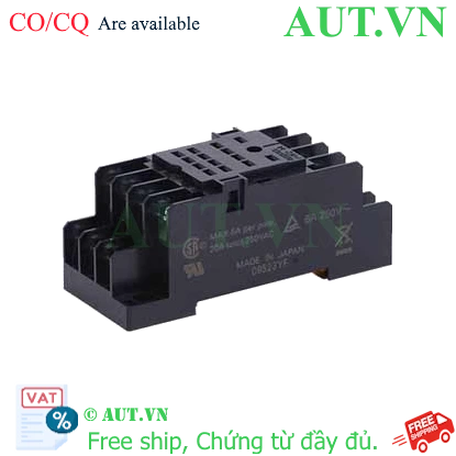Đế Rơ Le Omron PYFZ-14 | 14 Chân, Gắn Thanh Ray - AUT VN