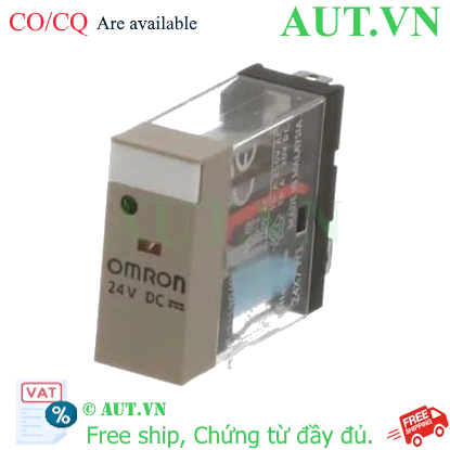 Rơ le trung gian Omron G2R-1-SND DC24V - 10A, LED, Diode chống ngược