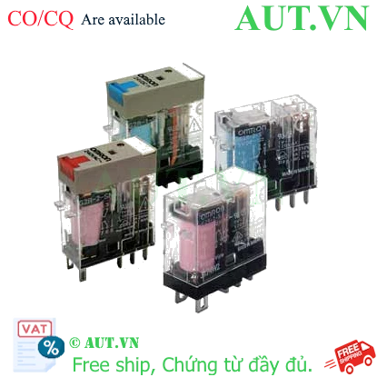 Rơ le trung gian Omron G2R-2-SND DC24(N) 8 Chân Dẹt 5A | AUT VN