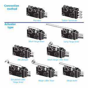 Công tắc hành trình Limit Switch Omron D2VW-01L2-1M(D)(CHN)