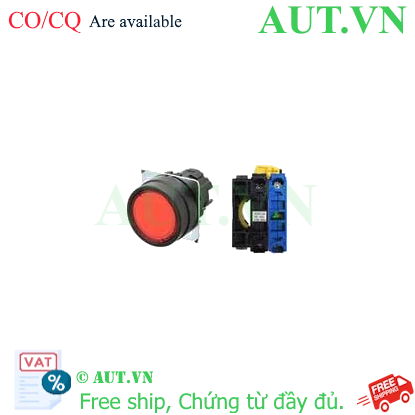 Công tắc nút nhấn Omron A22NL-BNM-TRA-G100-RE