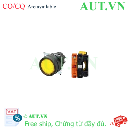 Công tắc nút nhấn Omron A22NL-BNM-TYA-G002-YC