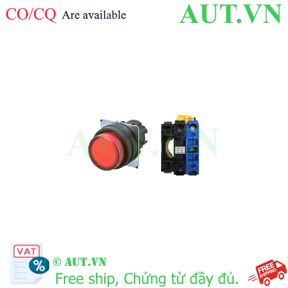 Công tắc nút nhấn Omron A22NL-BPM-TRA-G100-RE
