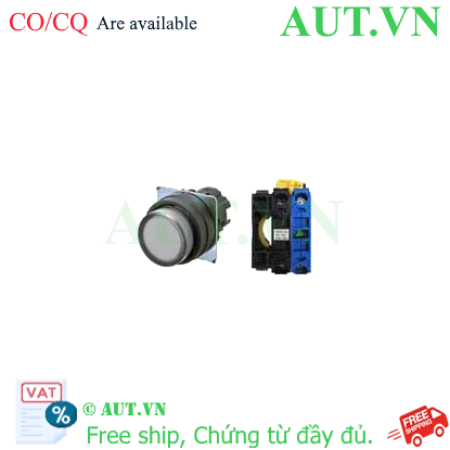 Công tắc nút nhấn Omron A22NL-BPM-TWA-G100-YC