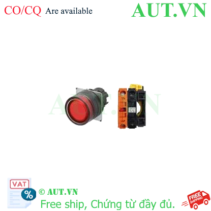 Công tắc nút nhấn Omron A22NL-BGM-TRA-G002-RE