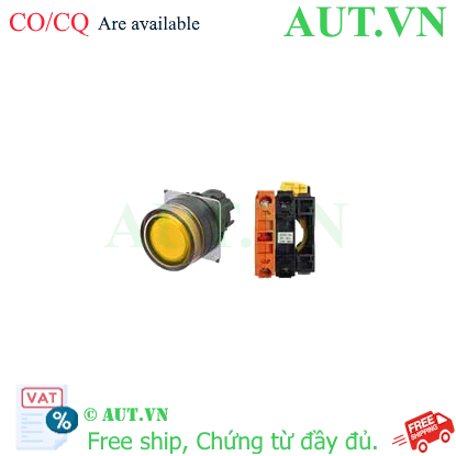 Công tắc nút nhấn Omron A22NL-BGM-TYA-G002-YB