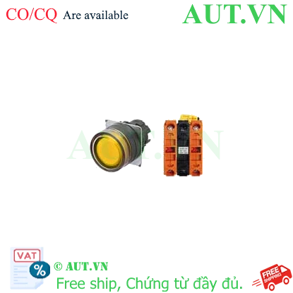 Công tắc nút nhấn Omron A22NL-BGM-TYA-G202-YC