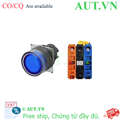 Công tắc nút nhấn Omron A22NL-BGM-TAA-G102-AC