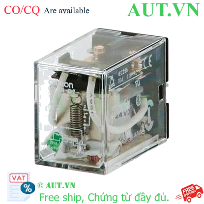 Rơ le trung gian Omron LY2N-D2 DC24V - 8 Chân, 10A chính hãng