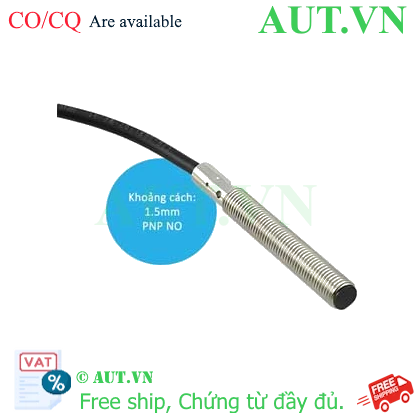 Cảm biến tiệm cận Omron E2B-S08LS01-WP-B1 (M8, PNP, NO) - Chính hãng AUT VN