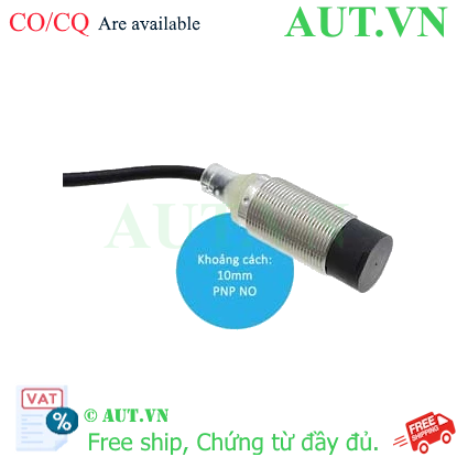 Cảm biến tiệm cận Omron E2B-M18KN10-WP-B1 2M Cảm biến tiệm cận Omron E2B-M18KN10-WP-B1 2M