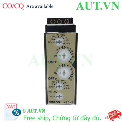 Timer Omron H3DKZ-F AC/DC24-240 Bộ Đặt Thời Gian Chính Hãng - AUT VN
