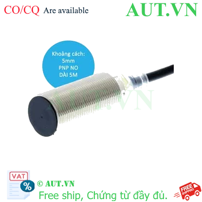 Cảm biến tiệm cận Omron E2B-M18KS05-WP-B1 5M Cảm biến tiệm cận Omron E2B-M18KS05-WP-B1 5M
