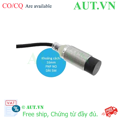 Cảm biến tiệm cận Omron E2B-M18KN16-WP-B1 5M Cảm biến tiệm cận Omron E2B-M18KN16-WP-B1 5M