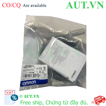 Cảm biến tiệm cận Omron E2E-X8MC112 2M (M12, NPN, NO) - Chính hãng AUT VN