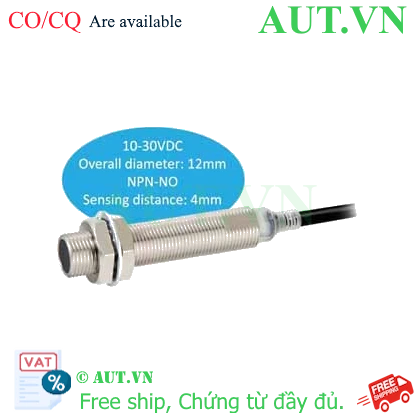 Cảm Biến Tiệm Cận Omron E2E-X4C1L12 2M M12 NPN NO | AUT VN