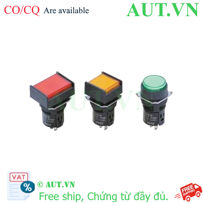 Công tắc nút nhấn Omron M16-TR-T2-S