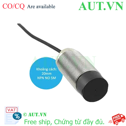 Cảm biến tiệm cận Omron E2B-M30KN20-WP-C1 5M (M30, 20mm, NPN NO)