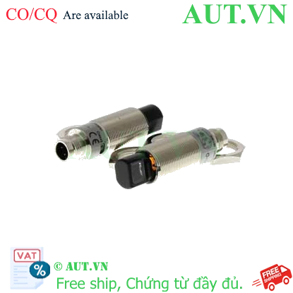 Cảm biến quang điện Omron E3RB-DP13 2M PNP: Phản xạ 700mm, Chống nước IP69K, Vỏ M18 siêu bền
