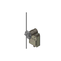 Công tắc hành trình Omron D4C-1229-P: Cần Gạt Điều Chỉnh, Chống Nước IP67, Cáp Kháng Dầu Chính Hãng | AUT VN