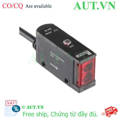 Cảm biến quang điện Omron E3S-AT81-L 2M Cảm biến quang điện Omron E3S-AT81-L 2M