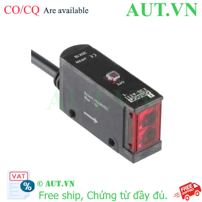 Cảm biến quang điện Omron E3S-AT11-L 2M Cảm biến quang điện Omron E3S-AT11-L 2M