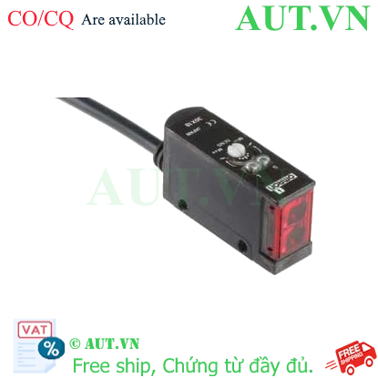 Cảm biến quang điện Omron E3S-AT61-D 2M Cảm biến quang điện Omron E3S-AT61-D 2M