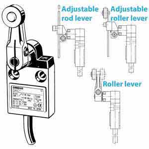 Công tắc hành trình Limit Switch Omron D4C-2327-P
