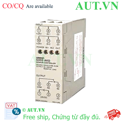 Bộ Điều Khiển Cảm Biến Omron S3D2-AKD (Cảm Biến Nhiệt Độ và Độ Ẩm)