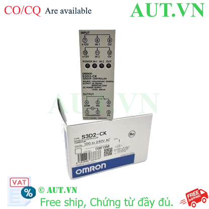 Bộ điều khiển cảm biến Omron S3D2-CK chính hãng | AUT VN